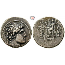 Syrien, Königreich der Seleukiden, Alexander I. Balas, Tetradrachme 150-149 v.Chr., ss+