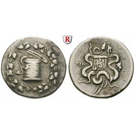 Lydien, Tralleis, Cistophor 166-160 v.Chr., ss