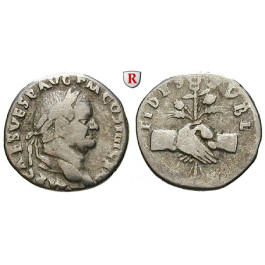 Römische Kaiserzeit, Vespasianus, Denar 73, ss