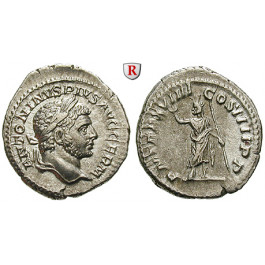 Römische Kaiserzeit, Caracalla, Denar 216, vz/ss-vz