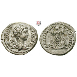 Römische Kaiserzeit, Caracalla, Denar 201, vz/ss-vz