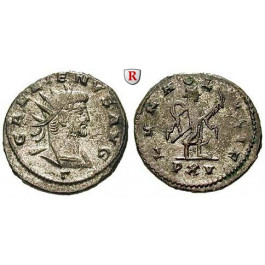 Römische Kaiserzeit, Gallienus, Antoninian 266-268, vz