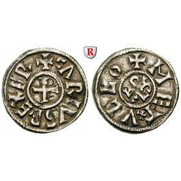 Karolinger, Karl der Kahle, Denar o.J., ss+