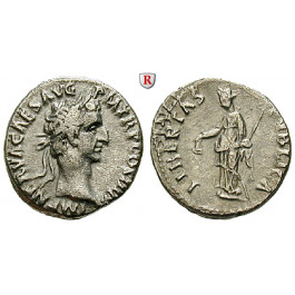 Römische Kaiserzeit, Nerva, Denar 97, ss+