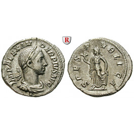 Römische Kaiserzeit, Severus Alexander, Denar 231-235, vz+