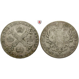 Römisch Deutsches Reich, Maria Theresia, Kronentaler 1766, ss