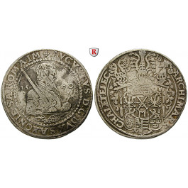 Sachsen, Albertinische Linie, August, Reichstaler 1560, ss