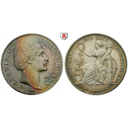 Bayern, Königreich, Ludwig II., Siegestaler 1871, f.vz