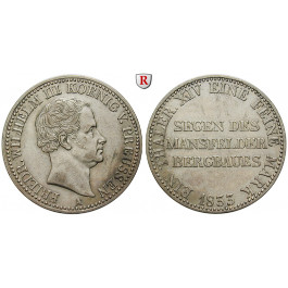 Brandenburg-Preussen, Königreich Preussen, Friedrich Wilhelm III., Ausbeutetaler 1833, ss+