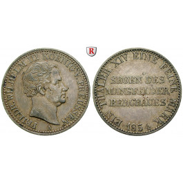 Brandenburg-Preussen, Königreich Preussen, Friedrich Wilhelm III., Ausbeutetaler 1834, ss-vz