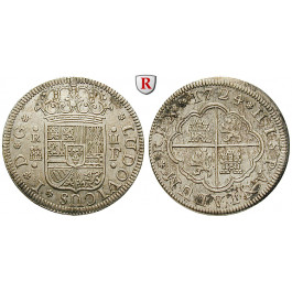 Spanien, Luis I., 2 Reales 1724, f.vz