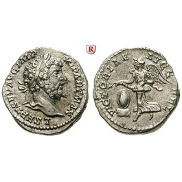 Römische Kaiserzeit, Septimius Severus, Denar 197-200, f.vz