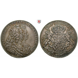 Schweden, Frederik I., Riksdaler 1727, ss+