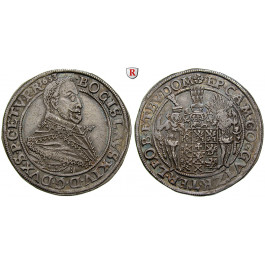 Pommern, Pommern-Stettin, Bogislaus XIV., als Bischof von Cammin, Reichstaler 1633, f.vz