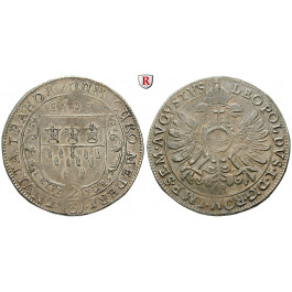 Köln, Reichsstadt, 2/3 Taler 1695, ss+