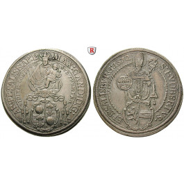 Salzburg, Bistum, Max Gandolph von Küenburg, Reichstaler 1672, ss-vz