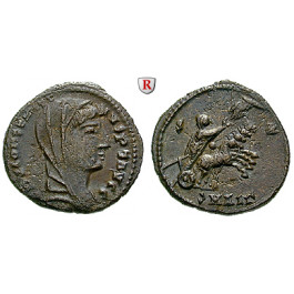 Römische Kaiserzeit, Constantinus I., Follis 337-340, ss-vz