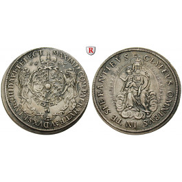 Bayern, Herzogtum, Maximilian I., 1/2 Reichstaler 1627, ss+