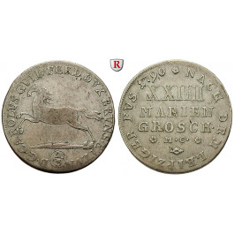 Braunschweig, Braunschweig-Wolfenbüttel, Karl Wilhelm Ferdinand, 24 Mariengroschen 1790, ss+