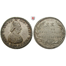 Fürstprimatische Staaten, Carl Theodor von Dalberg, 1/2 Konventionstaler 1809, vz