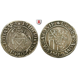 Sachsen, Gemeinschaftliche Prägungen, Friedrich III., Johann, Georg, Schreckenberger o.J., ss