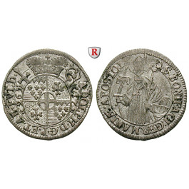 Fulda, Bistum, Adolph von Dalberg, Groschen 1726, vz