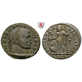 Römische Kaiserzeit, Constantinus I., Follis 313, vz