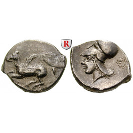 Korinthische Kolonien, Acarnania, Leucas, Stater nach 435 v.Chr., ss/vz