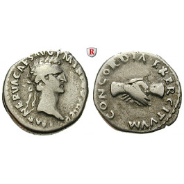 Römische Kaiserzeit, Nerva, Denar 97, ss