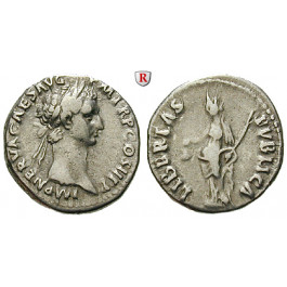 Römische Kaiserzeit, Nerva, Denar 97, ss