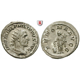 Römische Kaiserzeit, Philippus I., Antoninian 244-247, vz-st