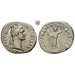 Römische Kaiserzeit, Domitianus, Denar 90-91, ss+