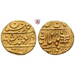 Indien, Jaipur, Man Singh II., Mohur Jahr 28 (1949), vz+