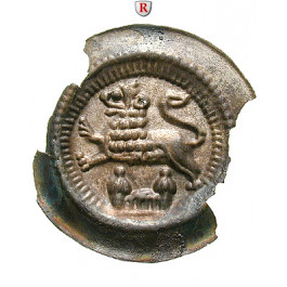 Braunschweig, Braunschweig-Lüneburg, Heinrich der Lange, Brakteat, vz