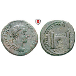 Römische Provinzialprägungen, Thrakien-Donaugebiet, Nikopolis am Istros, Gordianus III., Bronze, ss
