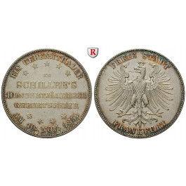 Frankfurt, Stadt, Vereinstaler 1859, ss-vz