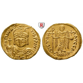 Byzanz, Mauricius Tiberius, Solidus 583-602, ss-vz