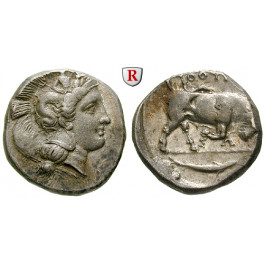 Italien-Lukanien, Thurium, Stater 350-300 v.Chr., ss-vz