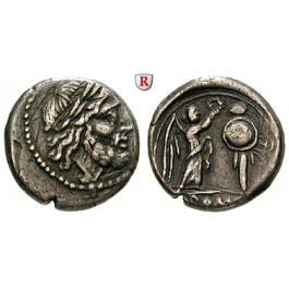 Römische Republik, Anonym, Victoriat nach 211 v.Chr., ss