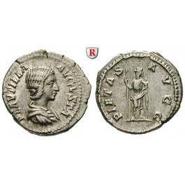 Römische Kaiserzeit, Plautilla, Frau des Caracalla, Denar 203, ss-vz