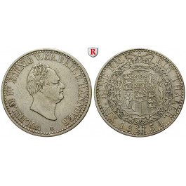 Braunschweig, Königreich Hannover, Wilhelm IV., Taler 1834, ss