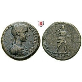 Römische Provinzialprägungen, Thrakien-Donaugebiet, Nikopolis am Istros, Diadumenianus, Caesar, Bronze, ss