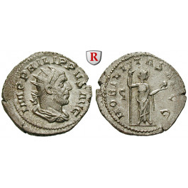 Römische Kaiserzeit, Philippus I., Antoninian 247, vz