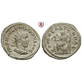 Römische Kaiserzeit, Philippus I., Antoninian, vz-st