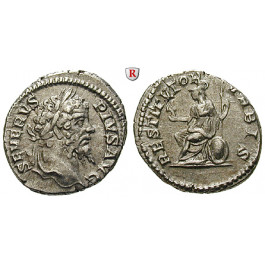Römische Kaiserzeit, Septimius Severus, Denar 201-210, ss-vz
