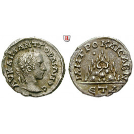 Römische Provinzialprägungen, Kappadokien, Caesarea, Gordianus III., Drachme Jahr 4 = 240/241, ss-vz/vz