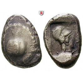 Pamphylien, Side, Stater 5. Jh. v. Chr., f.ss
