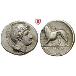 Italien-Lukanien, Velia, Didrachme 334-300 v.Chr., vz/ss+