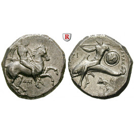 Italien-Kalabrien, Taras (Tarent), Didrachme ca. 332-302 v.Chr., vz