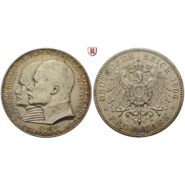 Deutsches Kaiserreich, Hessen, Ernst Ludwig, 5 Mark 1904, Philipp der Großmütige, ss-vz/vz, J. 75